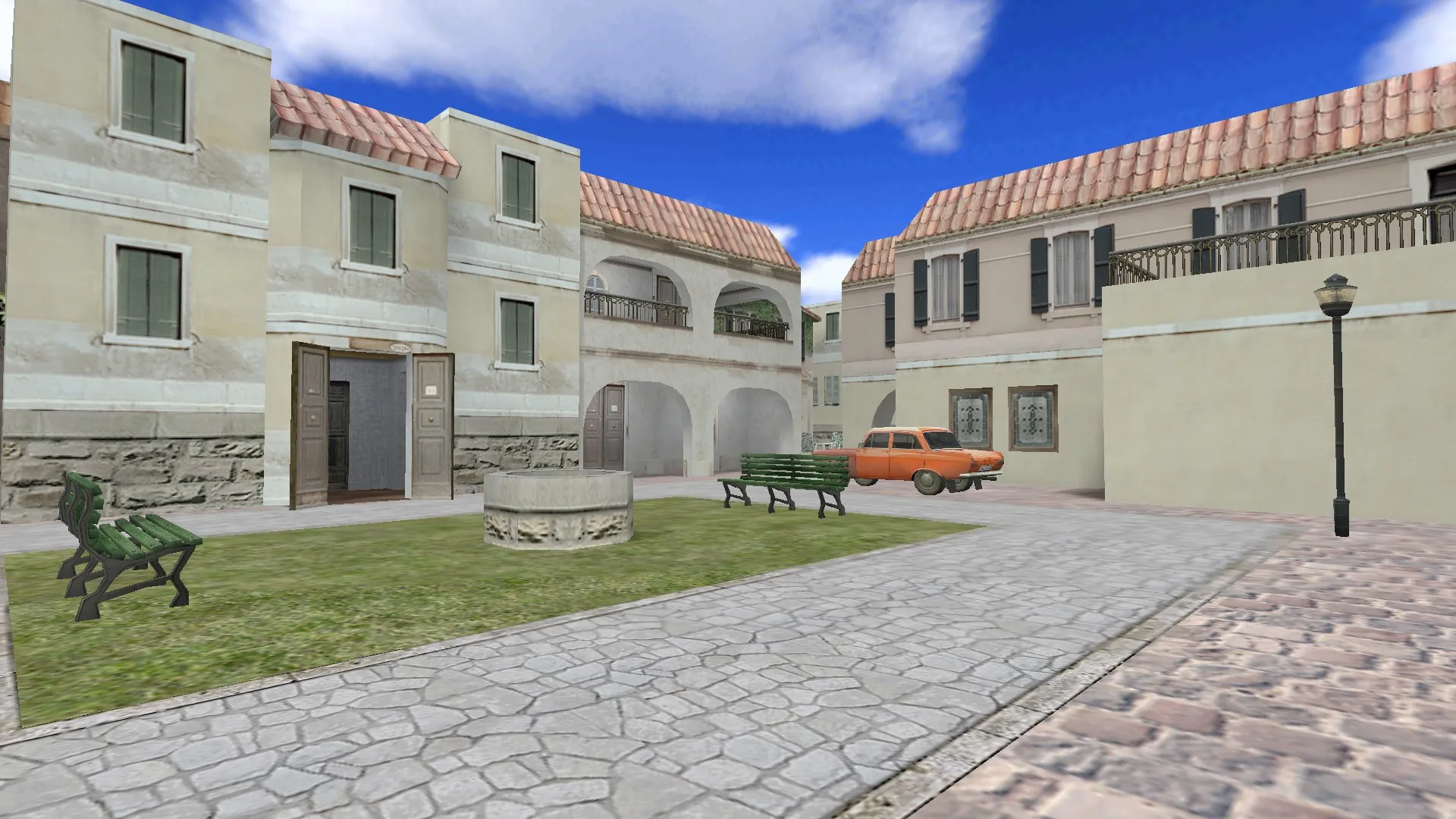 Скриншот  Карта de_flow_b4 для CS 1.6: точки, раскидки, навигация ботов и оптимизация wpoly/epoly