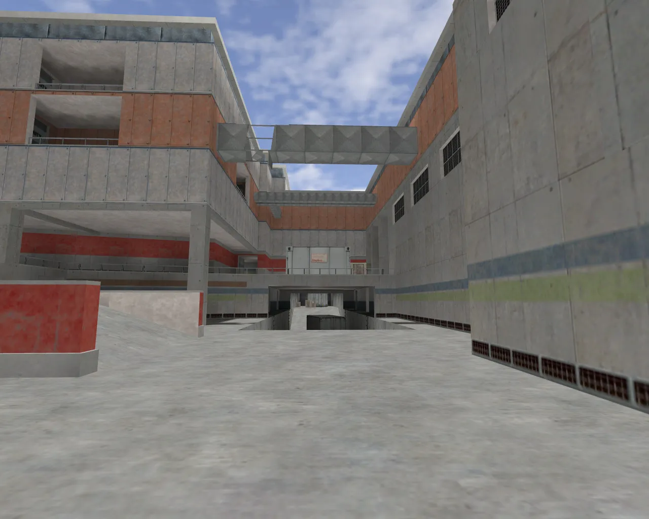 Скриншот  Карта de_strive для CS 1.6 - Тактические возможности и баланс