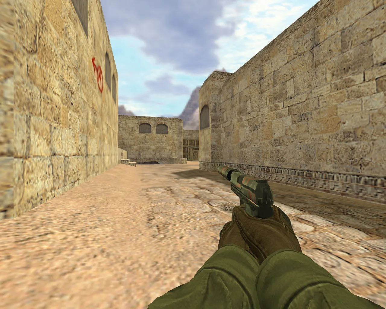 Скриншот Модель USP Кровавый тигр для CS 1.6 – высокая четкость и уникальность