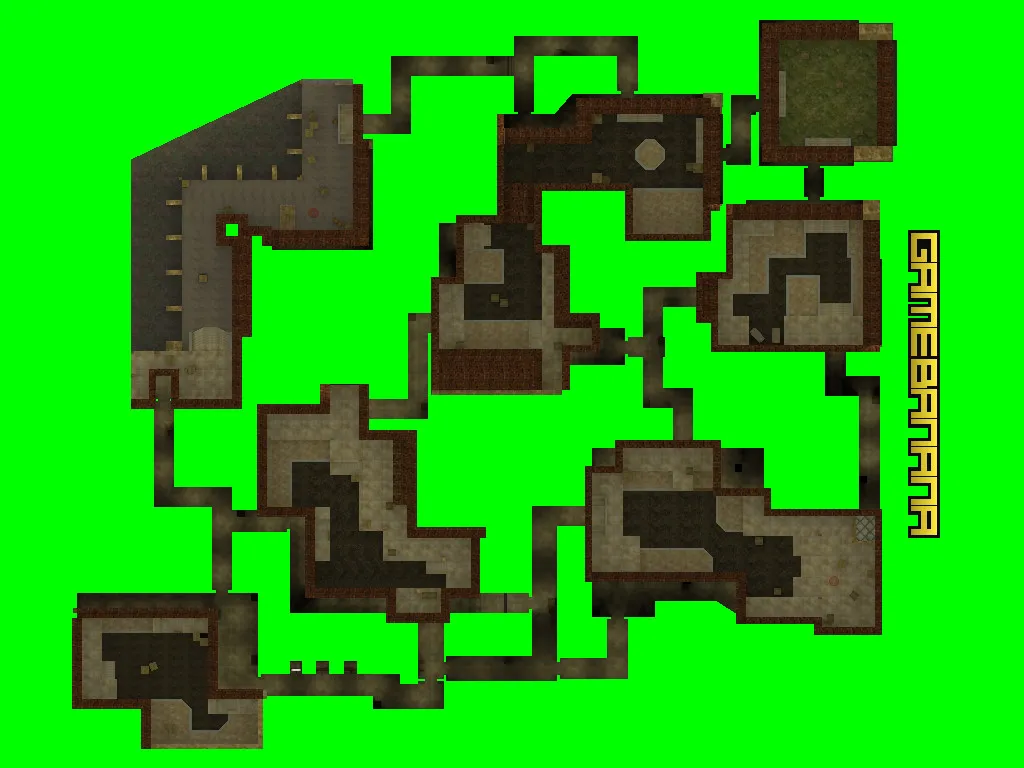 Скриншот  de_artica карта для CS 1.6: тактика сторон, точки, оптимизация и .nav для ботов