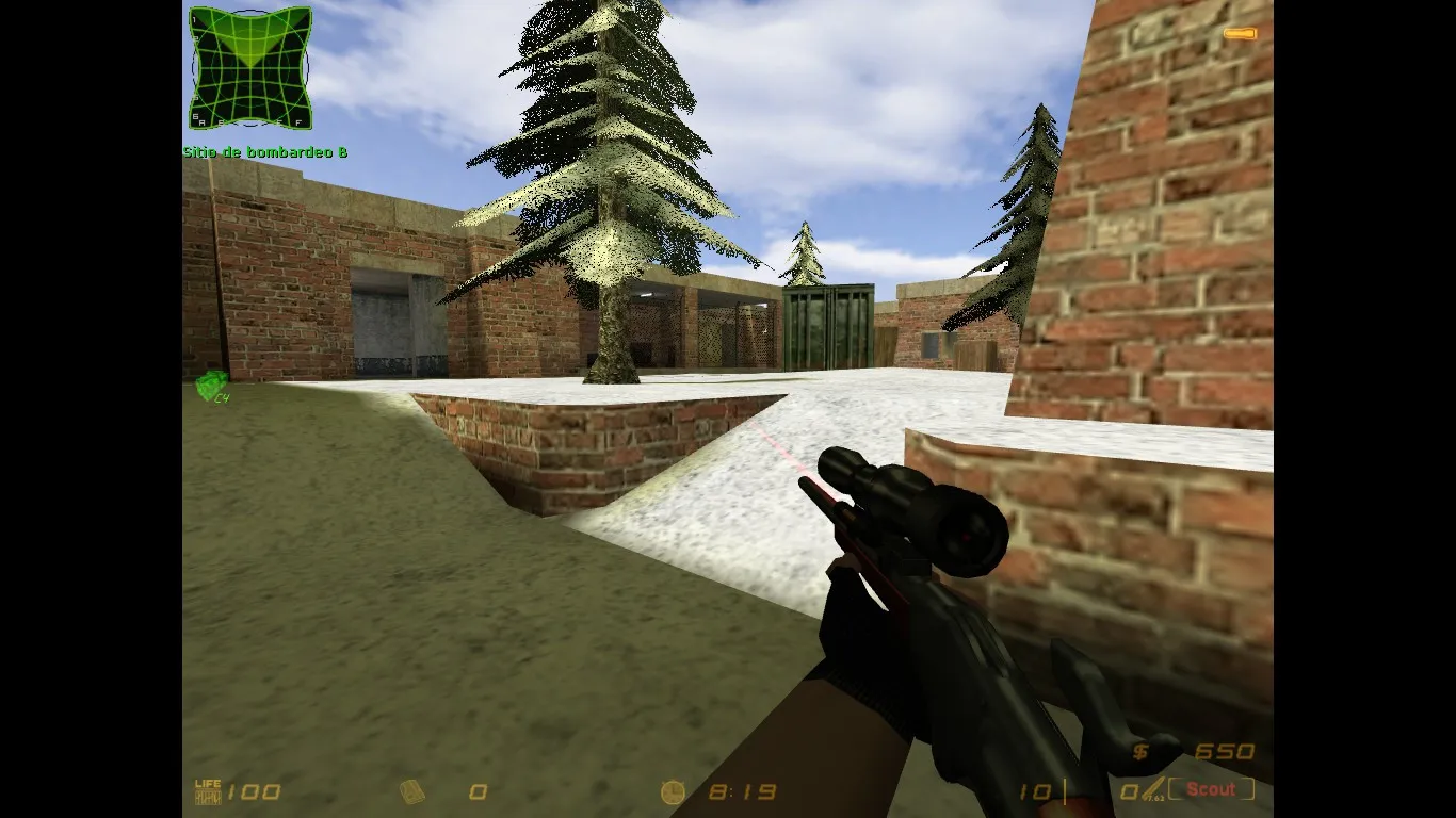 Скриншот  de_gamebanana карта для CS 1.6: баланс сторон, точки, .nav и оптимизация wpoly/epoly