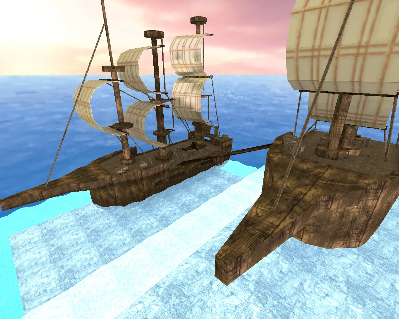 Скриншот  fy_on_the_ship_beta1 — FY карта для CS 1.6: точки, ротации, .nav и оптимизация