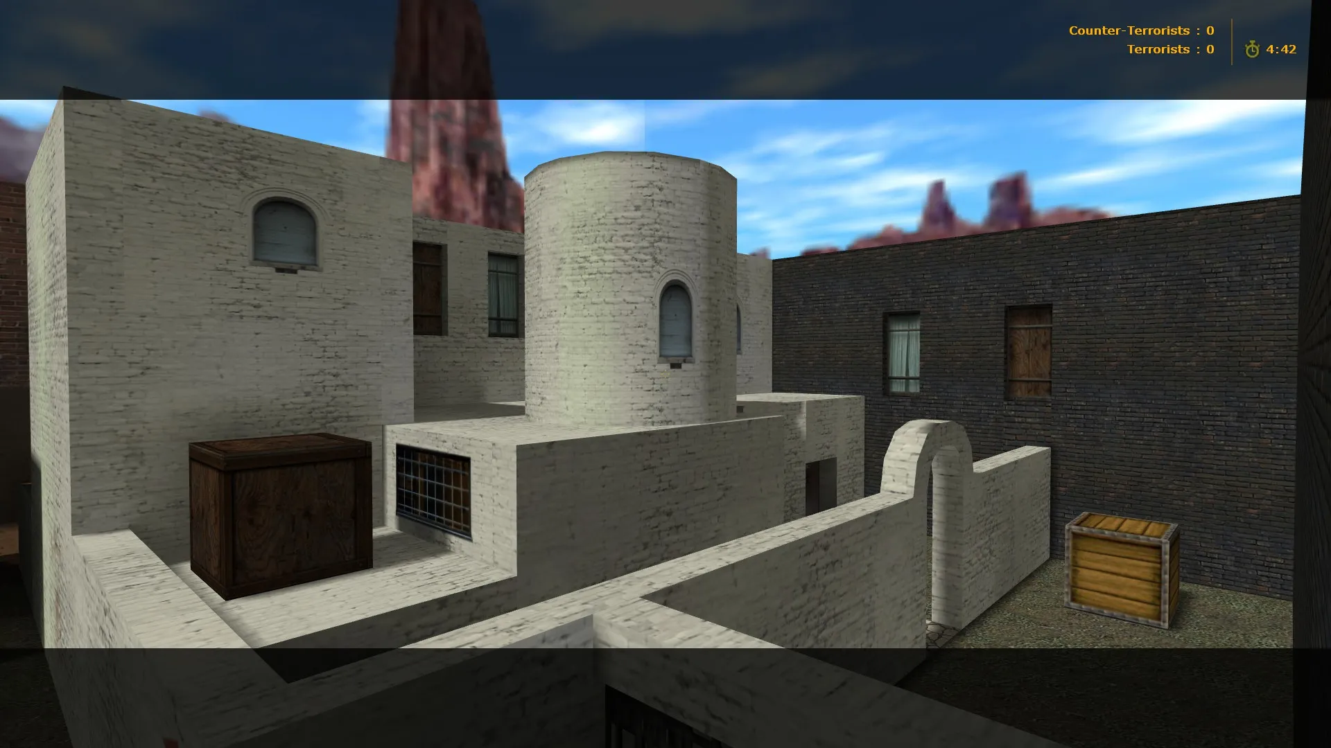 Скриншот Карта de_nowhere_xx для CS 1.6: Тактические возможности и особенности