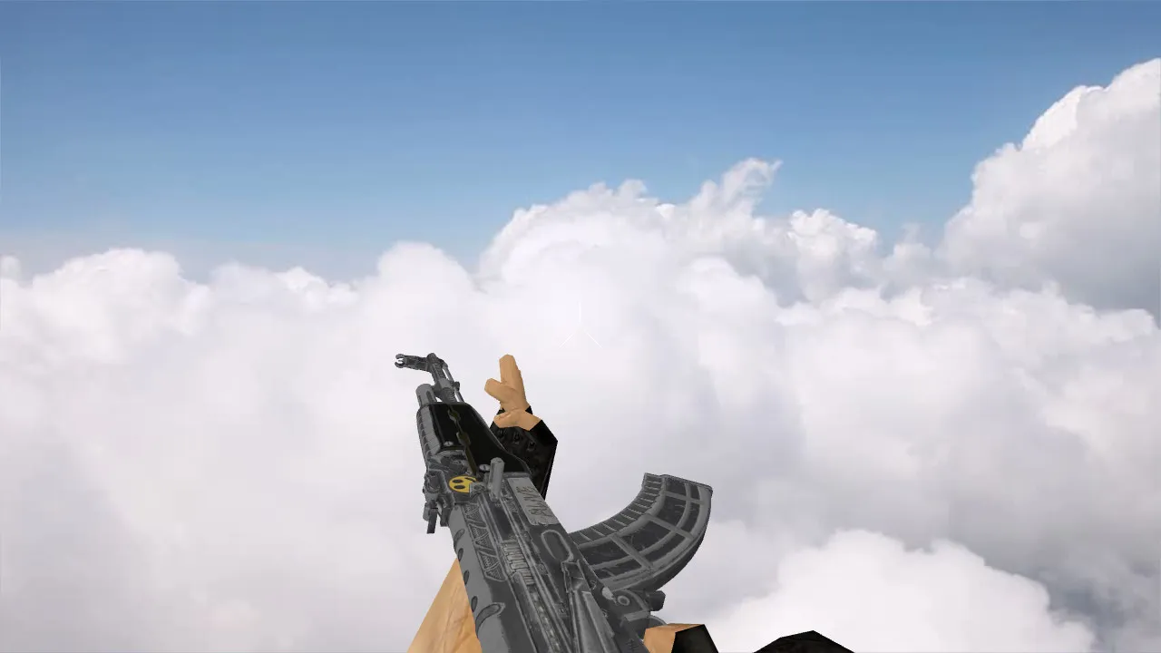 Скриншот Модель АК-47 Mutant для CS 1.6 - Качество и детализация