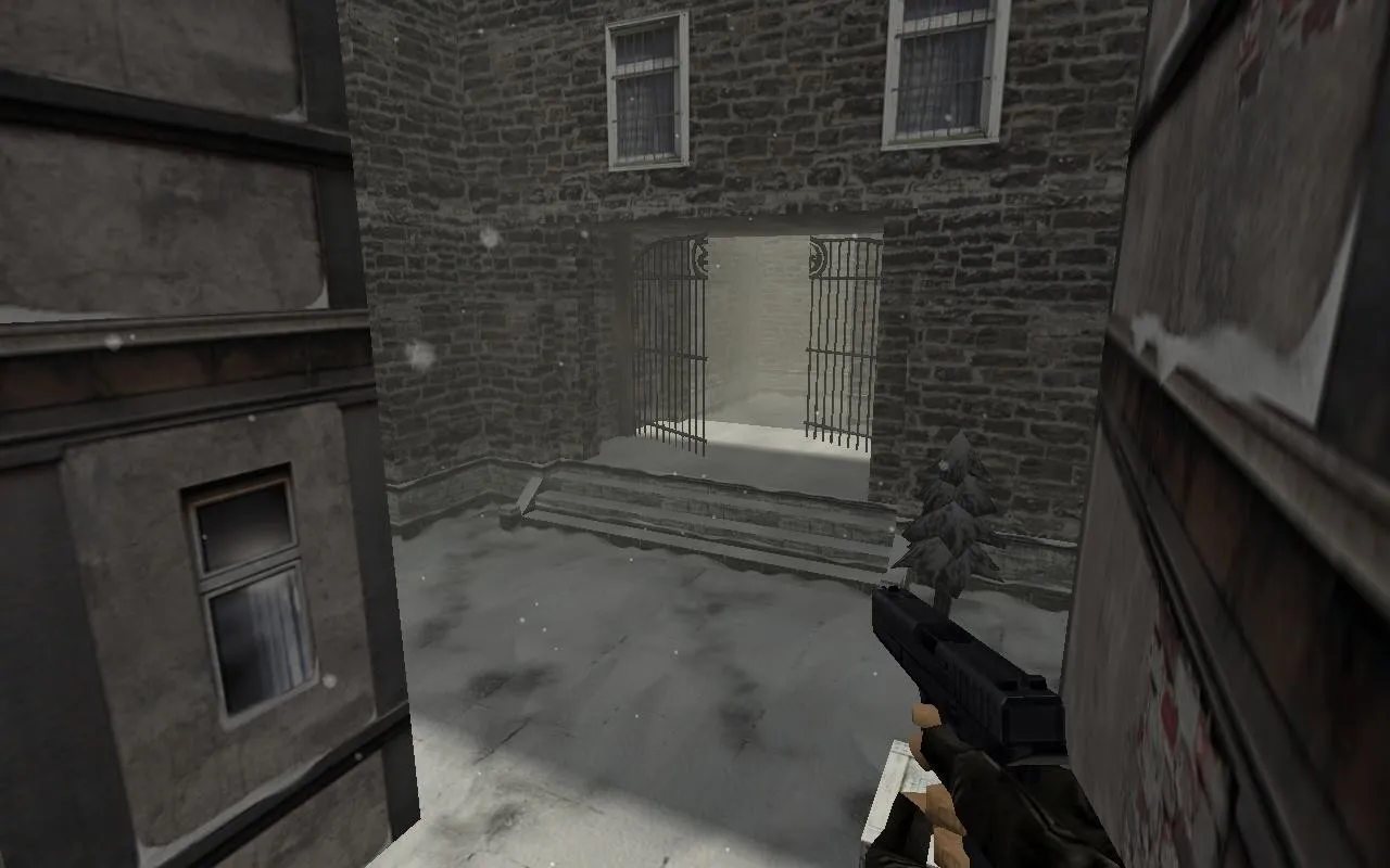 Скриншот  Карта de_snowstyle для CS 1.6 - Полное описание и особенности