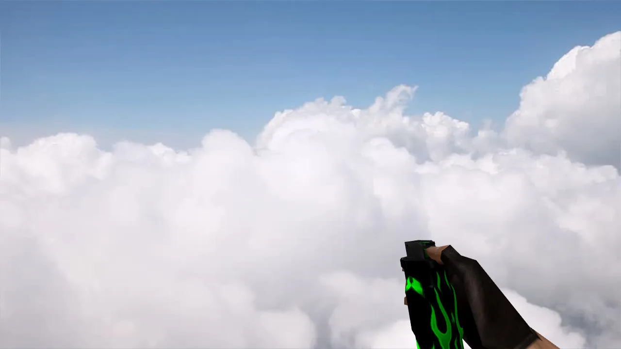 Скриншот Flames Grenade Pack: модель гранат для CS 1.6 (v_, p_, w_), звуки и анимация осмотра