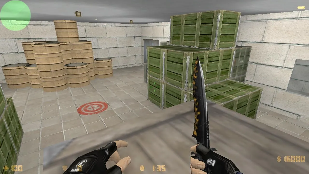 Скриншот  Карта de_mw3hardhat_mix для CS 1.6: Тактики и особенности