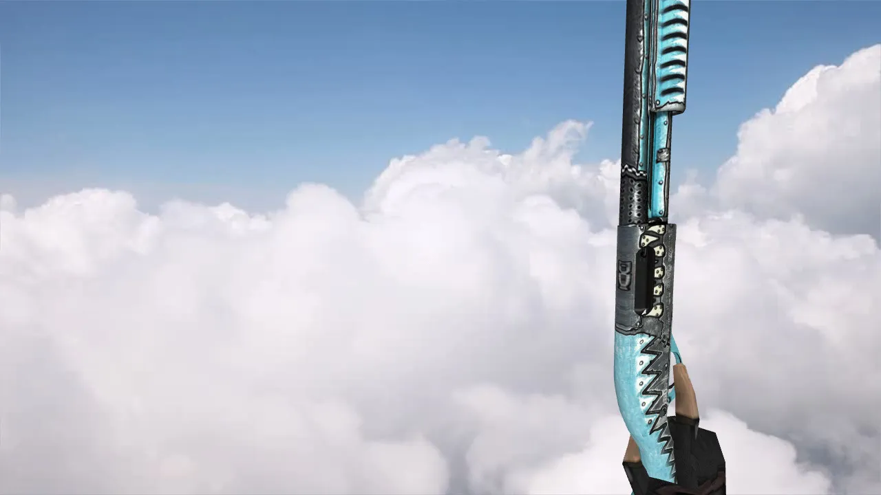 Скриншот Модель «Sawed-off Waaaaaagh» для CS 1.6 — Качественные текстуры и анимация