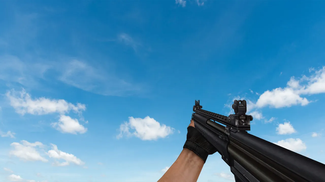 Скриншот Модель «Keltec KSG-12» для CS 1.6 - Обзор и особенности