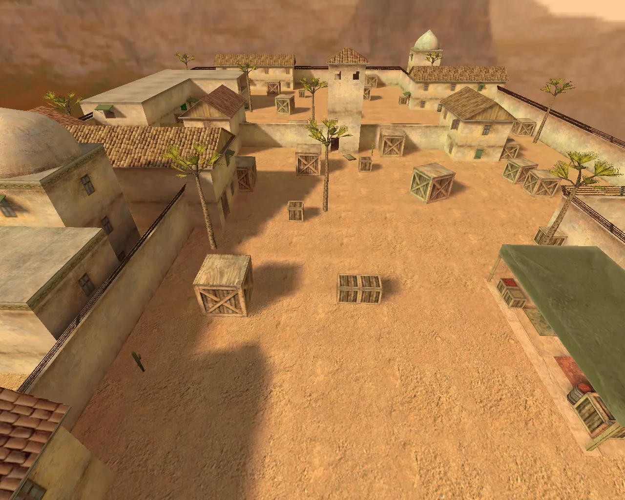 Скриншот  aim_arabia для CS 1.6: тренировка прицела, раунды на точность, точки для спрея и быстрых фрагов