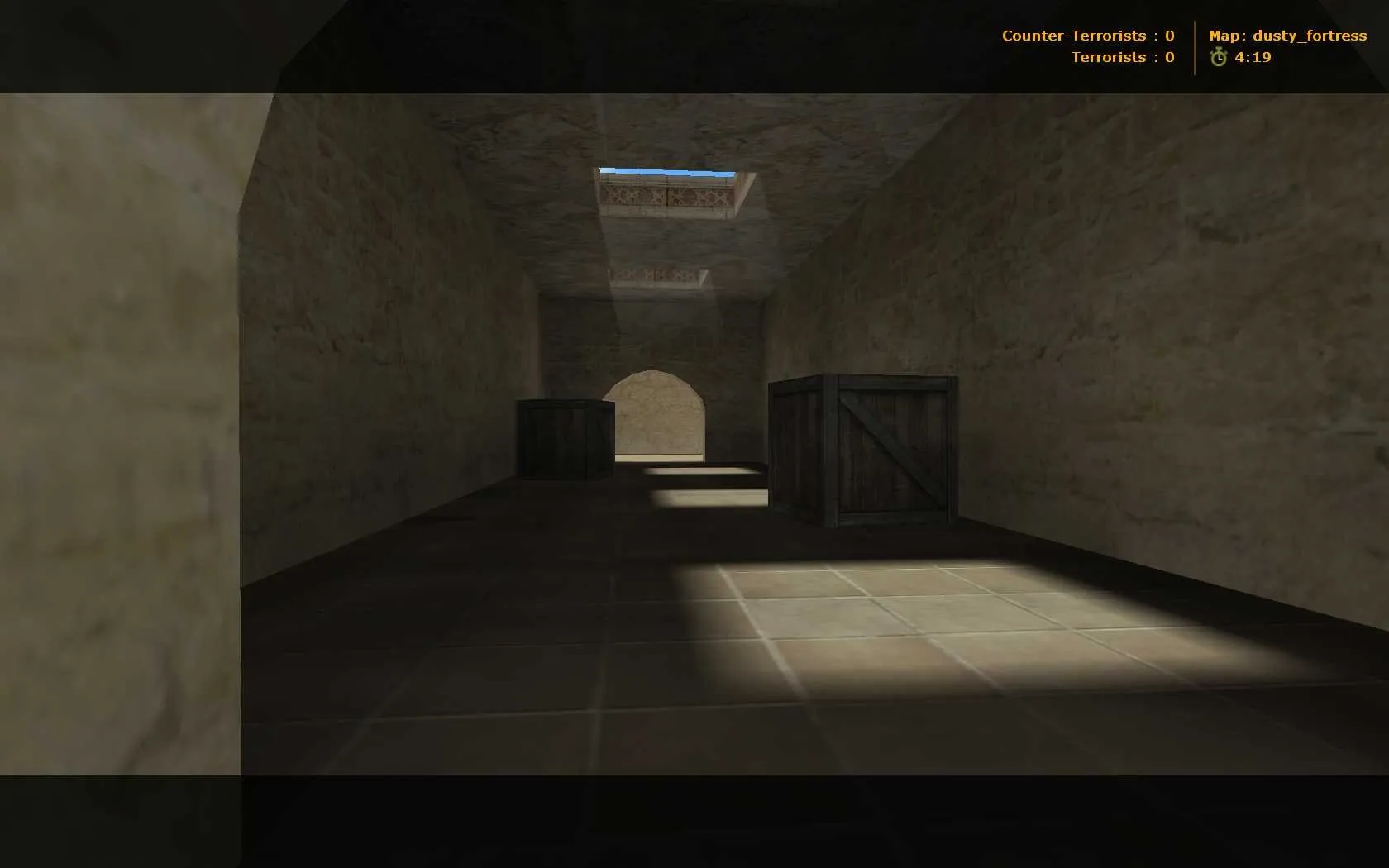Скриншот  Карта dusty_fortress для CS 1.6: Тактика и особенности