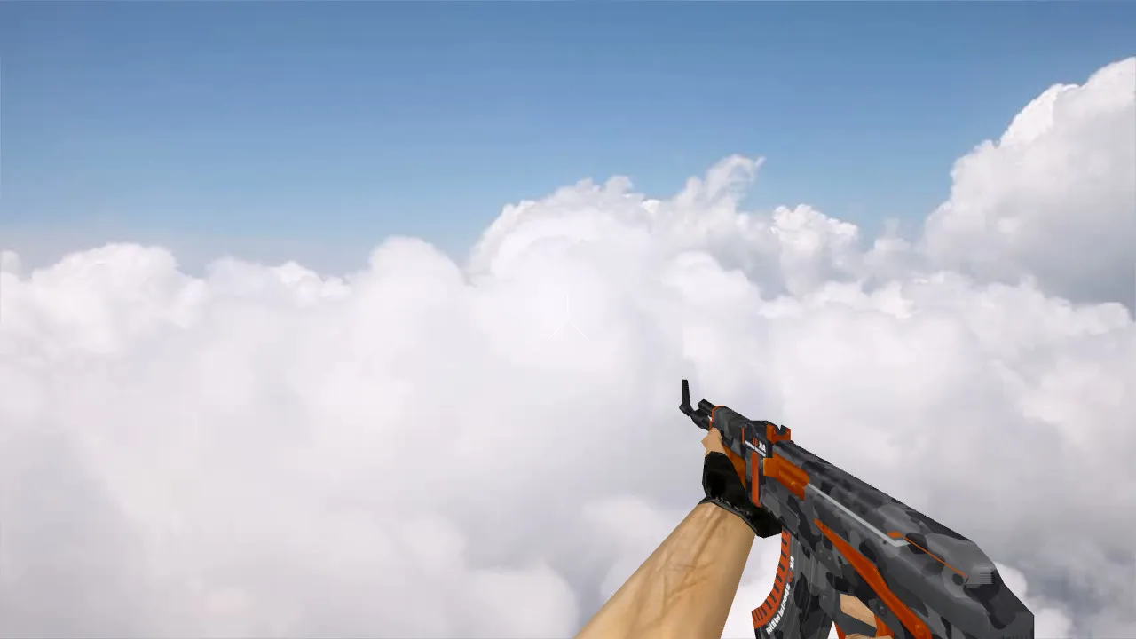 Скриншот Модель Default AK47 Vanquish v_ для CS 1.6: p_ и w_ модели, звуки, анимация осмотра