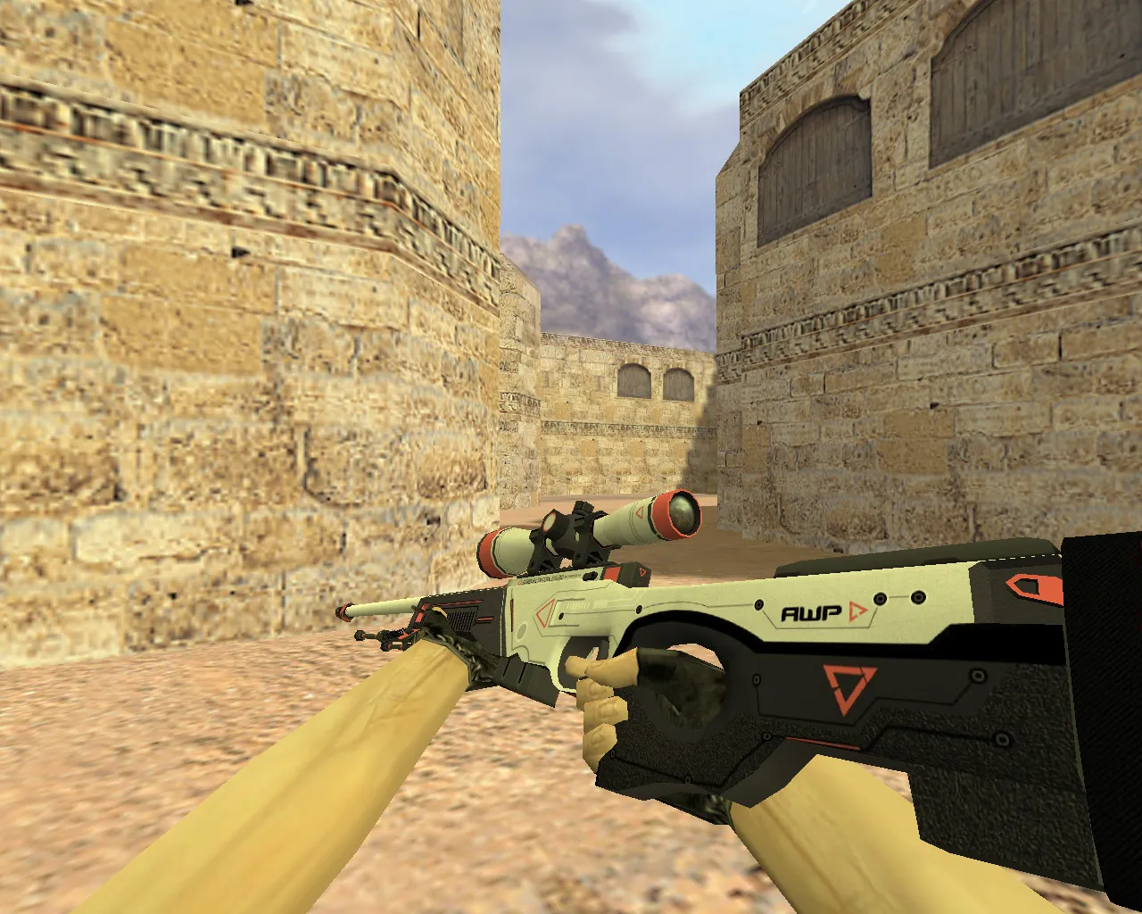 Скриншот Модель «AWP Сайрекс» для CS 1.6 — детали и особенности