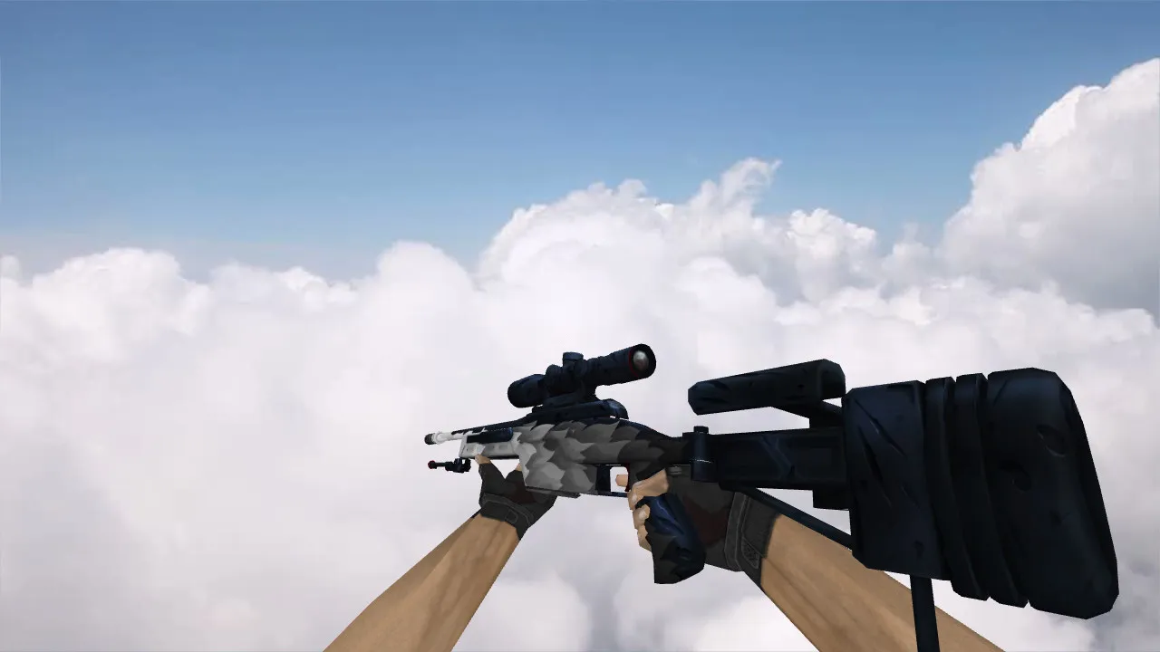 Скриншот Модель «SSG-08 White Fang» для CS 1.6 - Скачать и установить