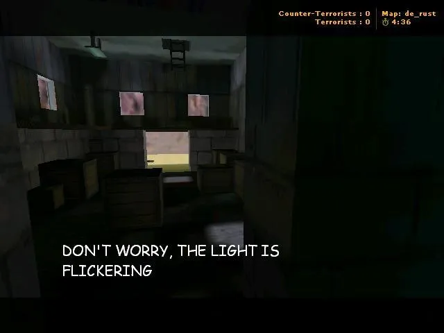 Скриншот  Карта de_rust для CS 1.6 - Тактические возможности и баланс