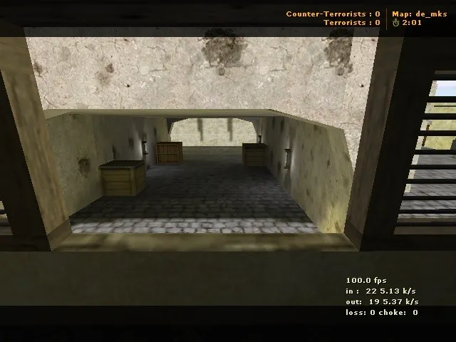 Скриншот  Карта de_mks для CS 1.6: тактические особенности и стратегии