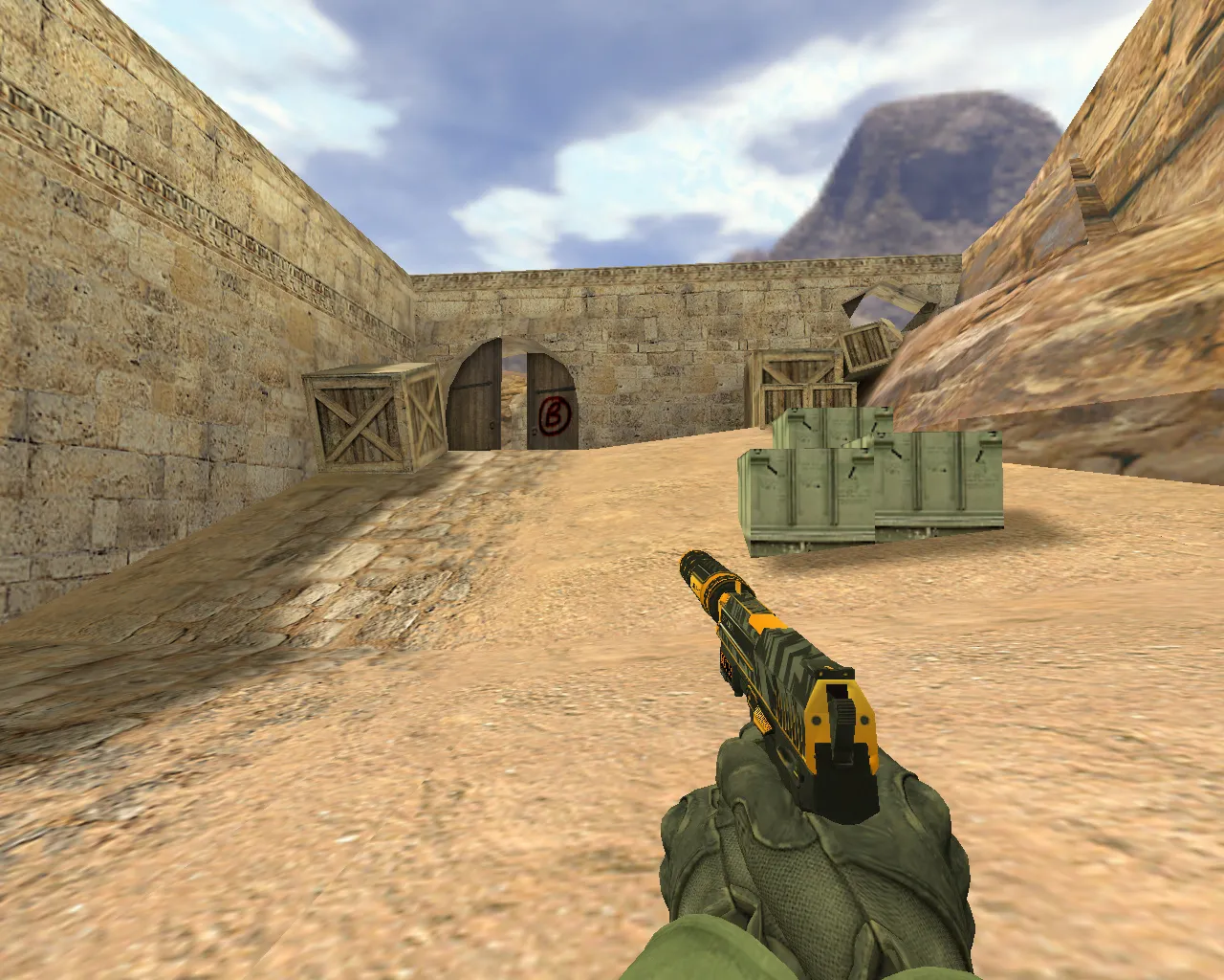 Скриншот Модель «USP Орион» для CS 1.6: Оружие для точной стрельбы