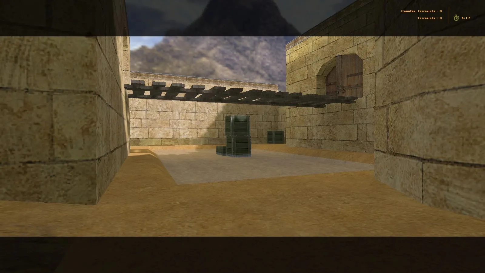 Скриншот  Карта de_heroes для CS 1.6: баланс сторон, точки, .nav для ботов, оптимизация wpoly/epoly