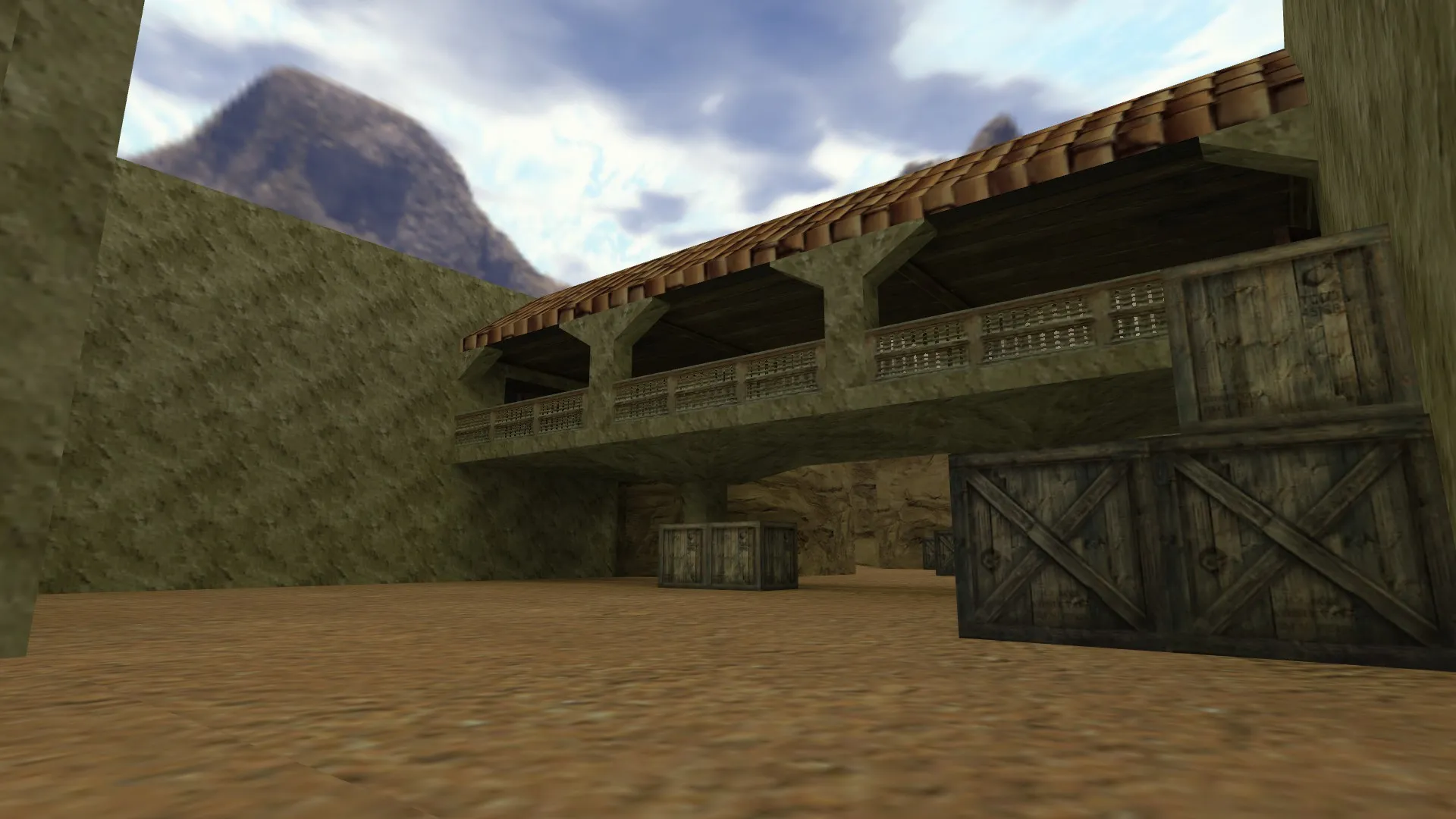 Скриншот  Карта de_muertechalet для CS 1.6: Тактика и детали