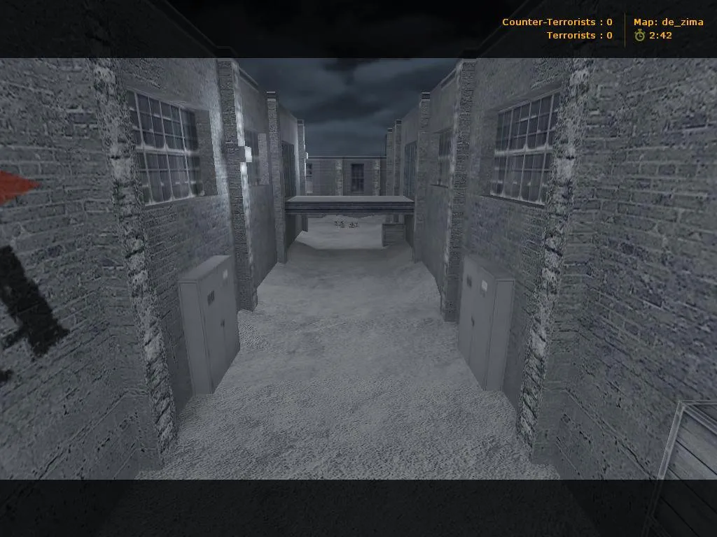 Скриншот  Карта de_zima для CS 1.6 - Описание и Тактики
