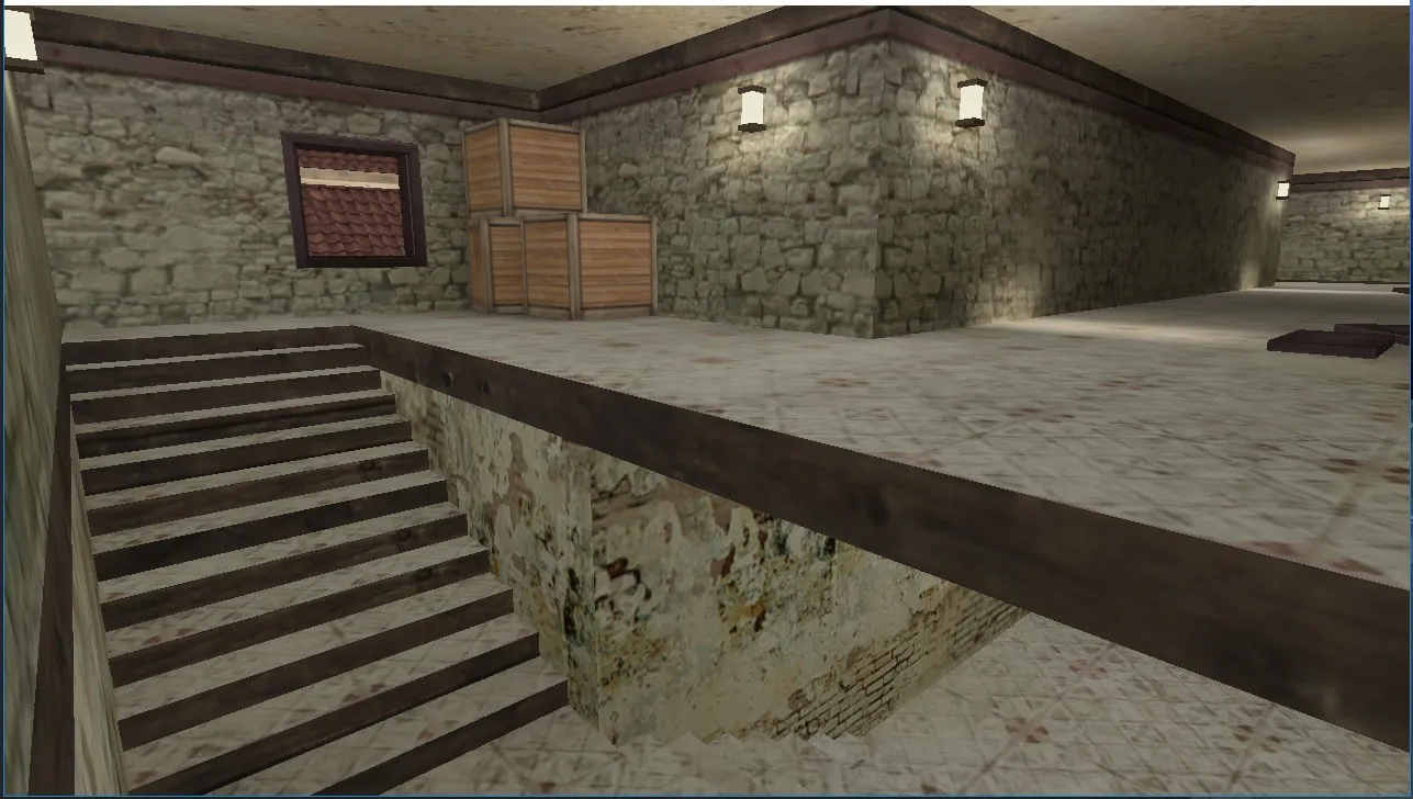 Скриншот  Карта de_pneumothorax для CS 1.6 — Тактика и особенности