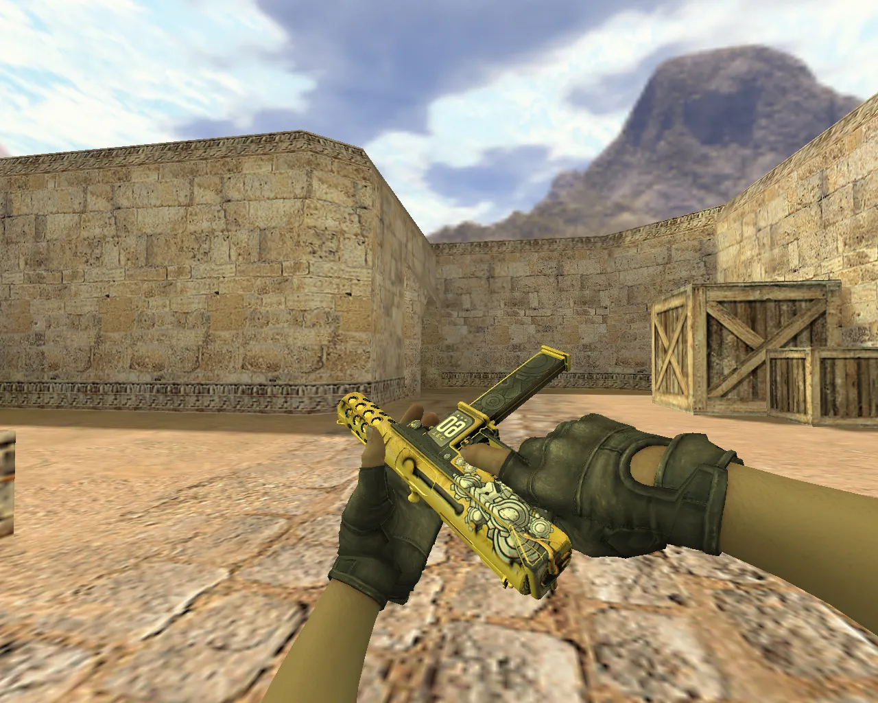 Скриншот Модель TEC-9 Кибернетический для CS 1.6 - Отличная замена