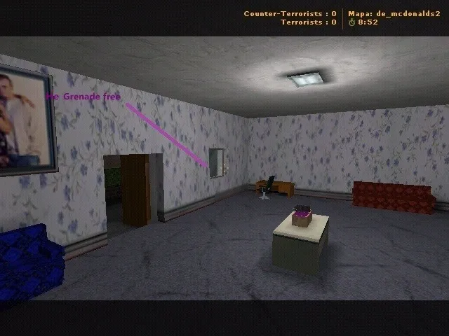 Скриншот  Карта de_mcdonalds2 для CS 1.6: особенности и тактика