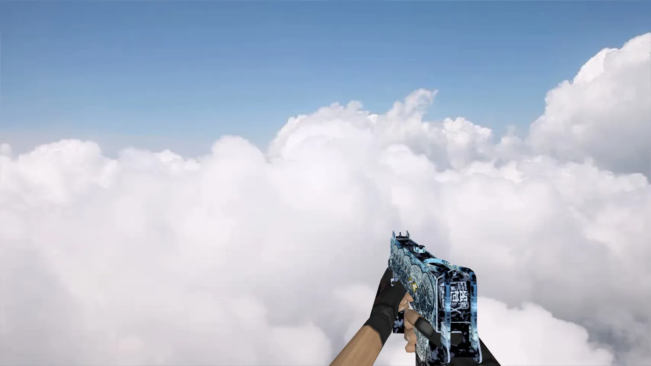 Скриншот Модель «MAC-10 Diamond skull» для CS 1.6: Скачай и играй