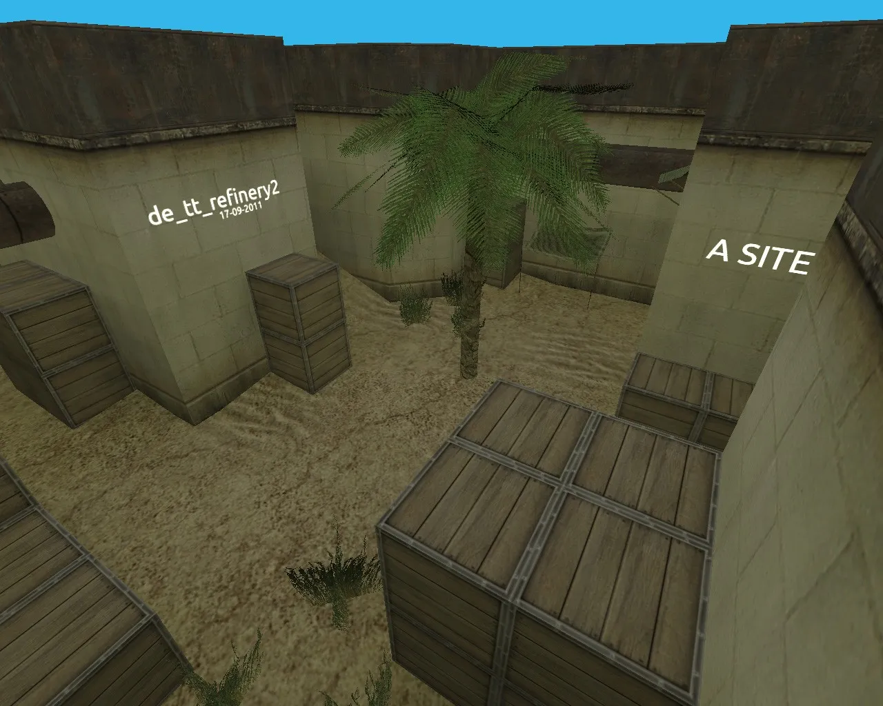 Скриншот Карта de_tt_refinery2 для CS 1.6 - Тактические особенности и оптимизация