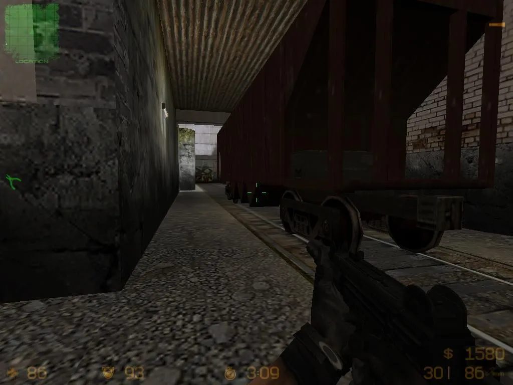 Скриншот Карта de_rechport для CS 1.6: Тактические возможности и оптимизация