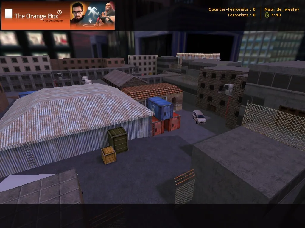 Скриншот  Карта «de_wesley» для CS 1.6 - Тактический анализ и особенности
