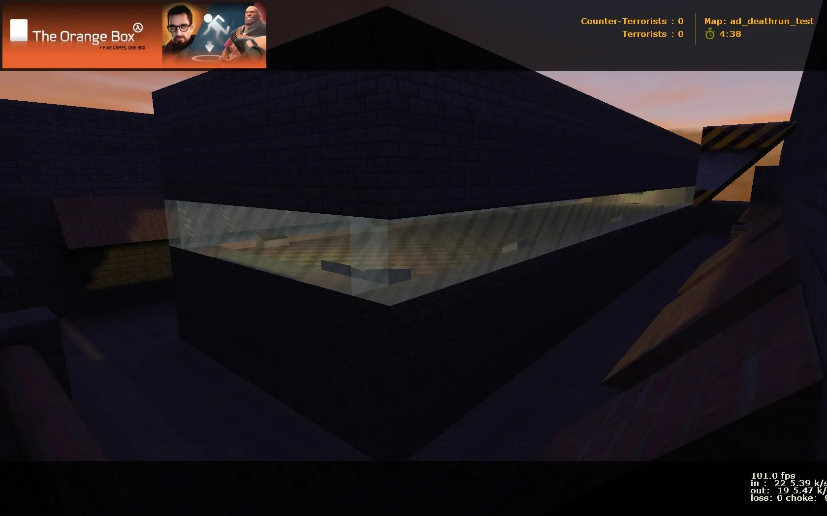 Скриншот  deathrun_ad_surftoprincess для CS 1.6: точки, маршруты, .nav и оптимизация