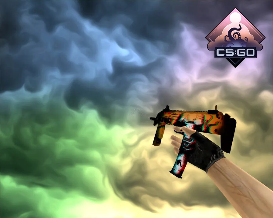 Скриншот MP7 | Дух бездны (Abyssal Apparition) для CS 1.6