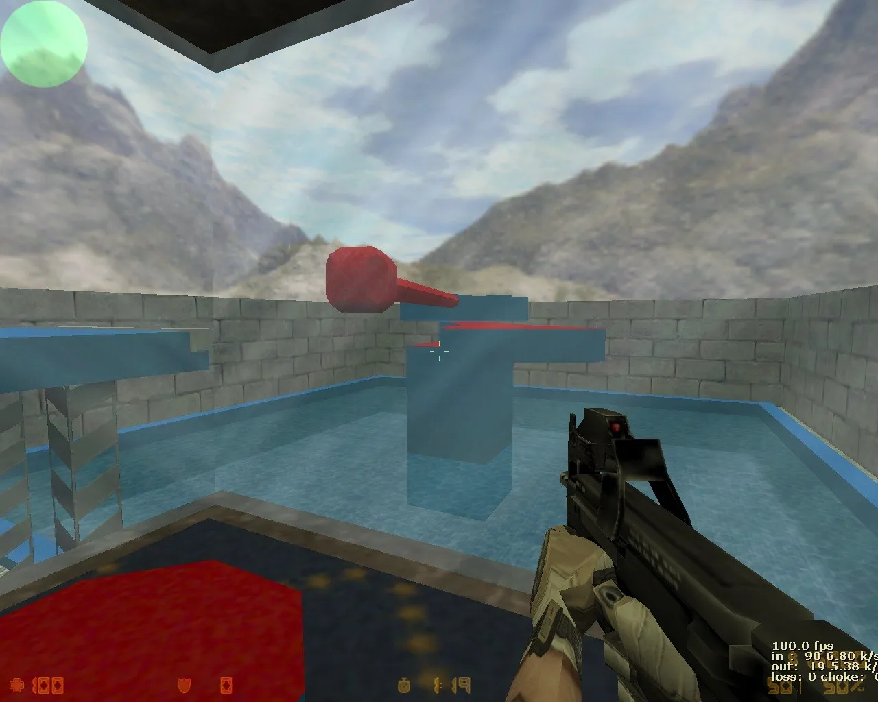 Скриншот  deathrun_total_wipeout для CS 1.6: тактика, точки, .nav, оптимизация и настройка ботов