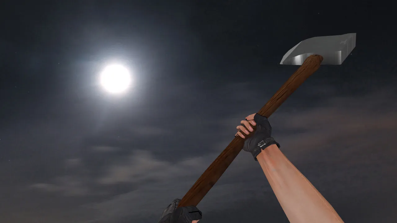 Скриншот Модель «Топор Линкольна» для CS 1.6: нож v_, p_, w_, звуки, анимация осмотра, текстуры и настройка