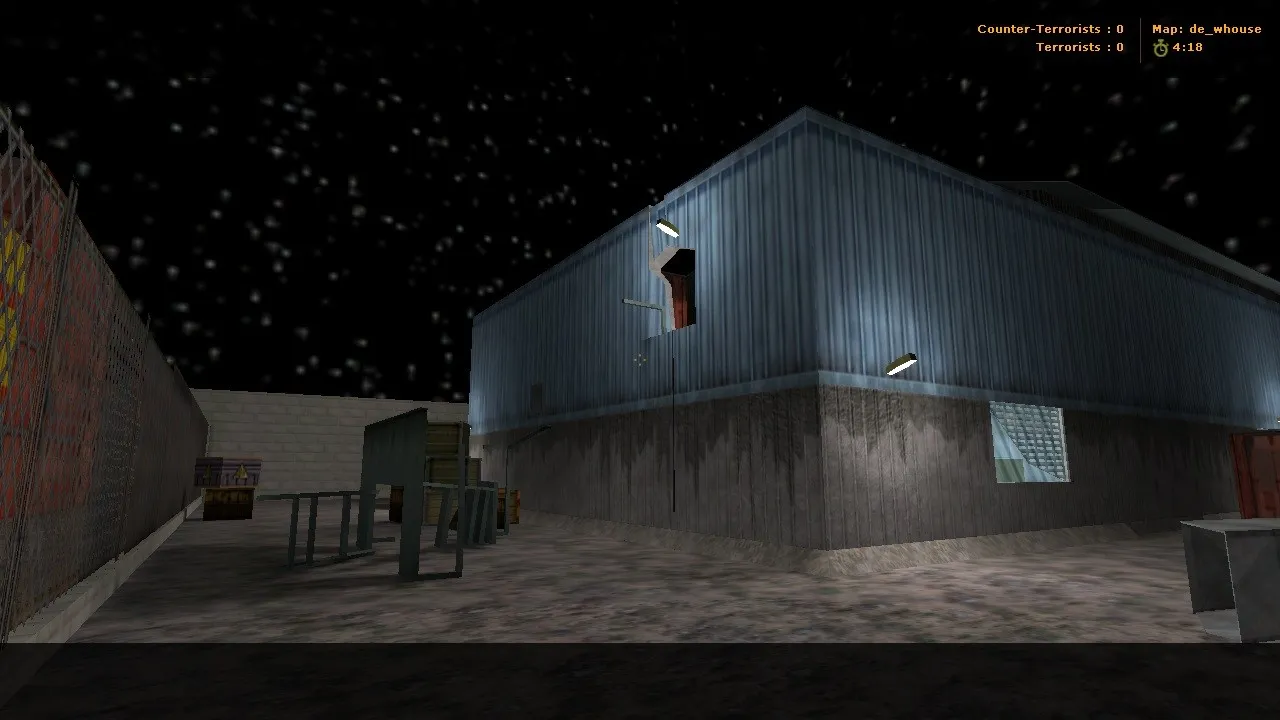 Скриншот Карта de_whouse для CS 1.6: оптимизация и тактика