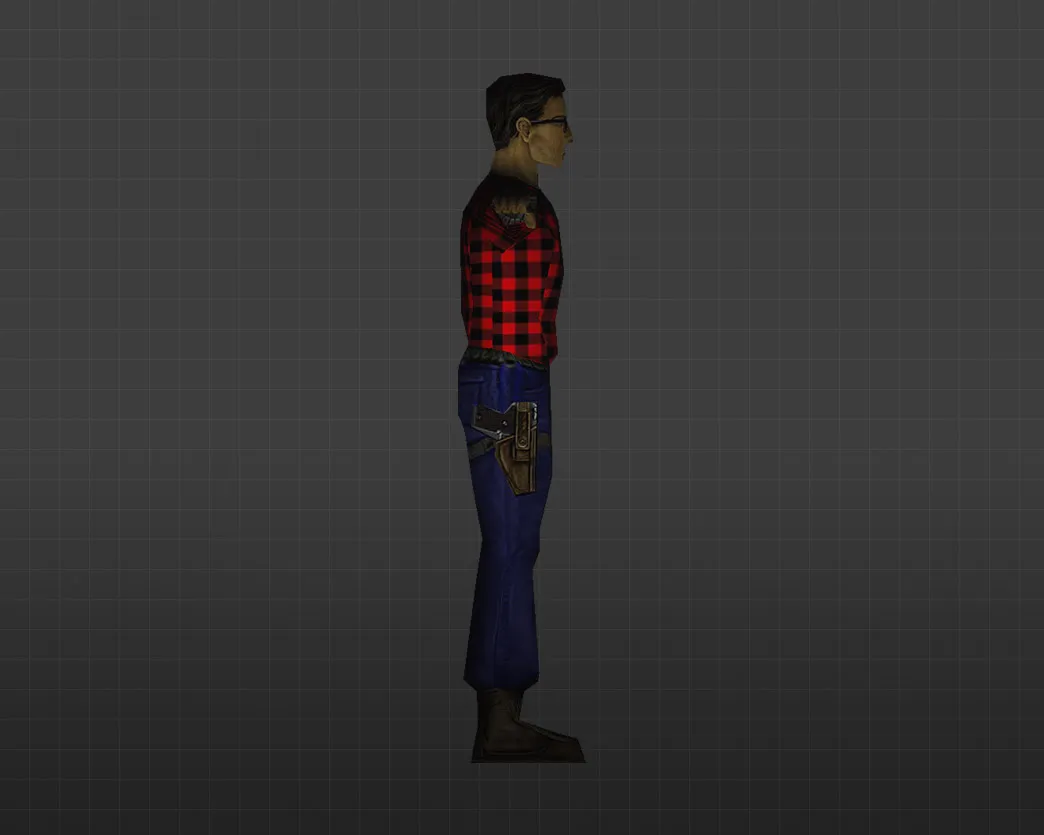 Скриншот Модель «Стильный террорист» для CS 1.6 — Уникальный скин для игроков