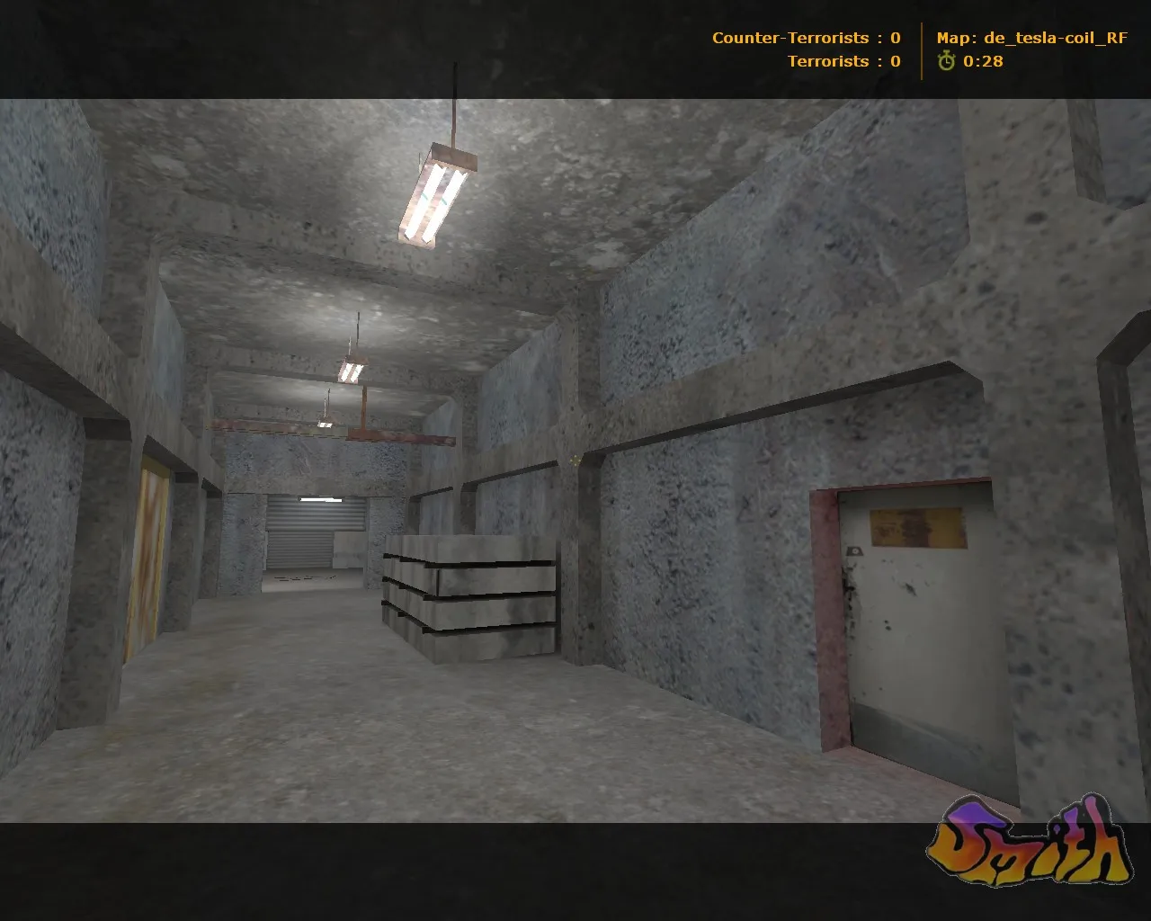 Скриншот  Карта de_tesla-coil_rf для Counter-Strike 1.6: тактика и оптимизация