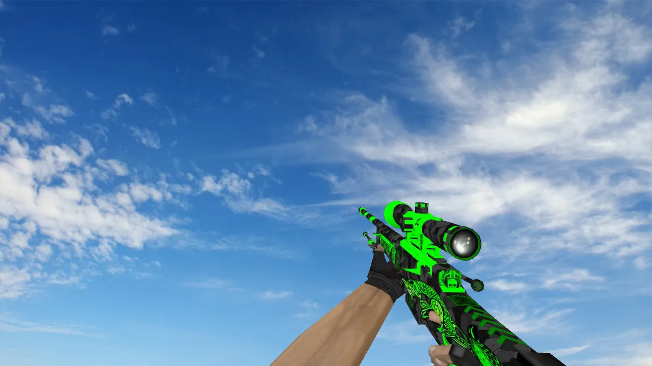 Скриншот Модель AWP Fenrir для CS 1.6 - Высокое качество и точность