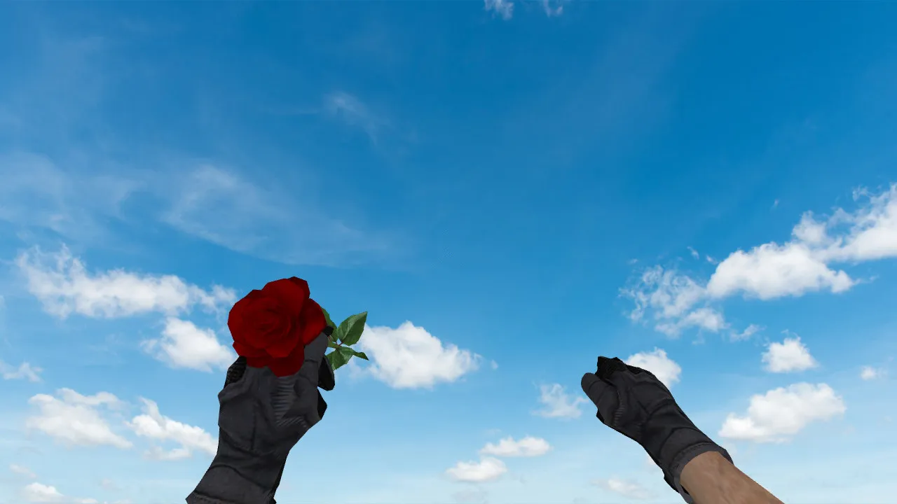 Скриншот Модель гранаты «Роза» для CS 1.6: v_ и p_ модели, звуки, анимация осмотра, качество текстур