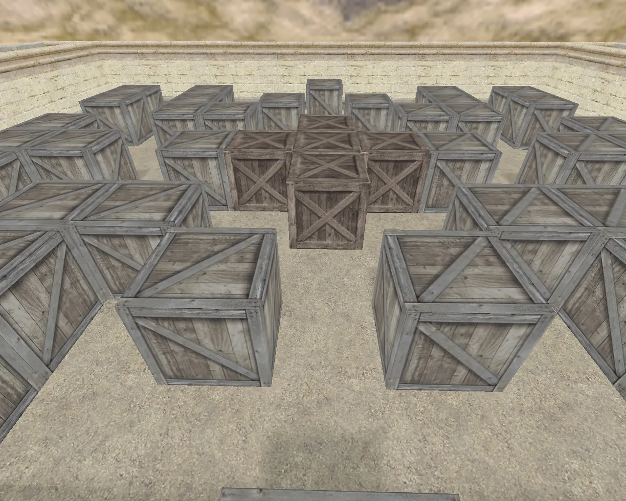 Скриншот  aim_ak47_box — AIM карта для CS 1.6: тренировка прицела, точки спавна, .nav и оптимизация