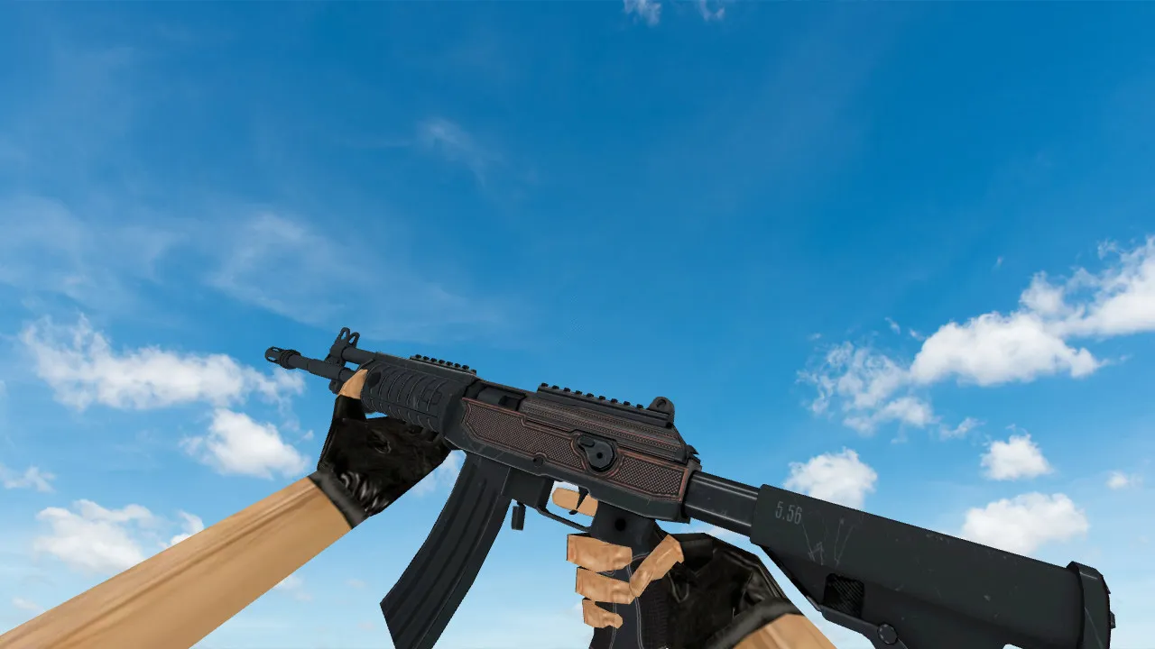 Скриншот Модель «Galil Vacuum» для CS 1.6: Качество и Анимация