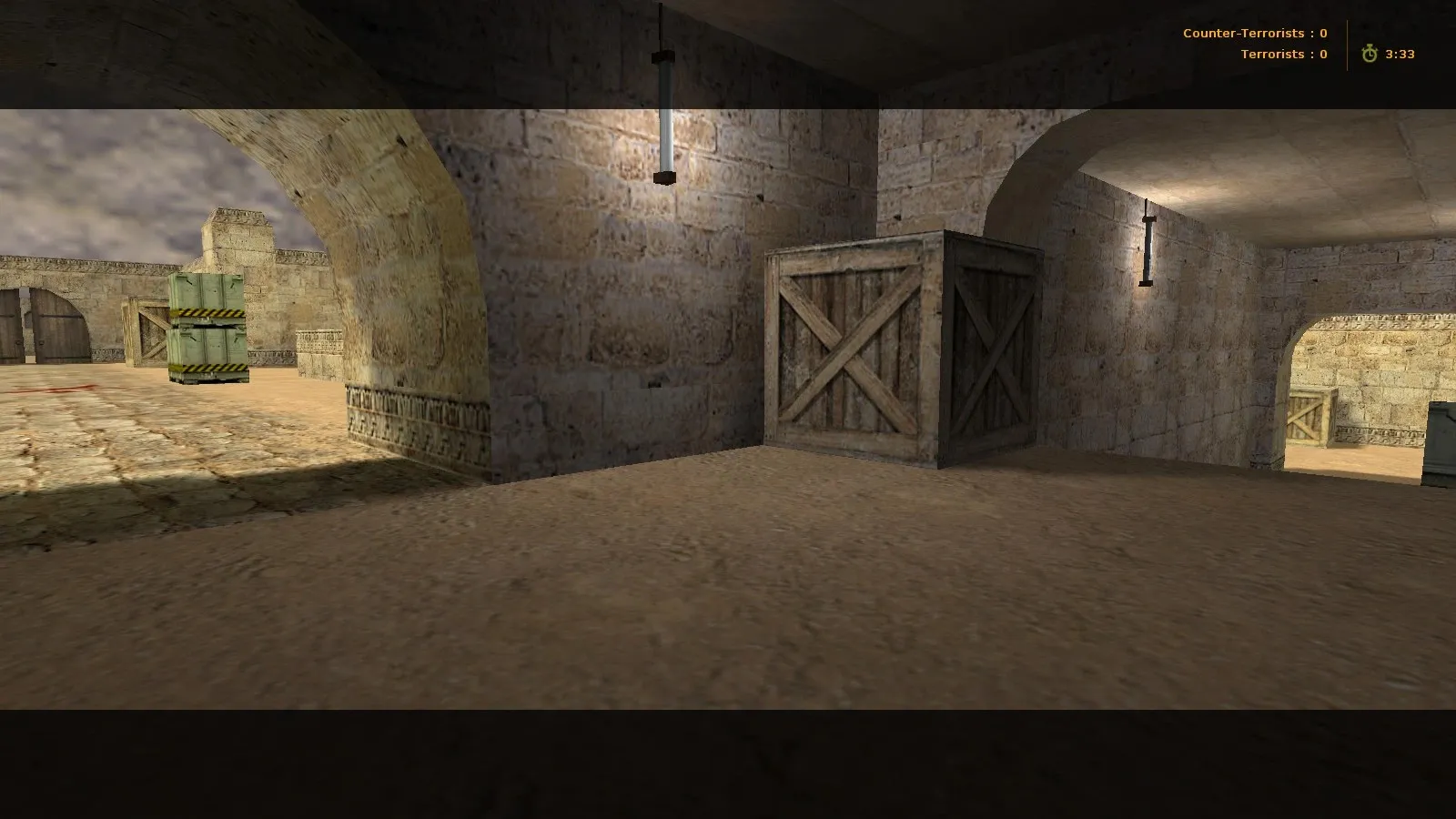 Скриншот Карта de_dust_hruk для CS 1.6: баланс сторон, тактика точек, .nav для ботов и оптимизация