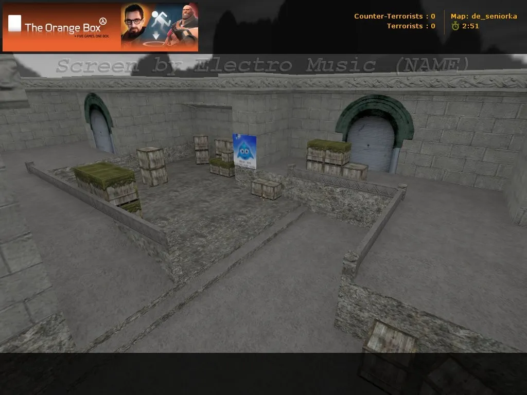 Скриншот Карта de_seniorkax для Counter-Strike 1.6: Тактика и особенности