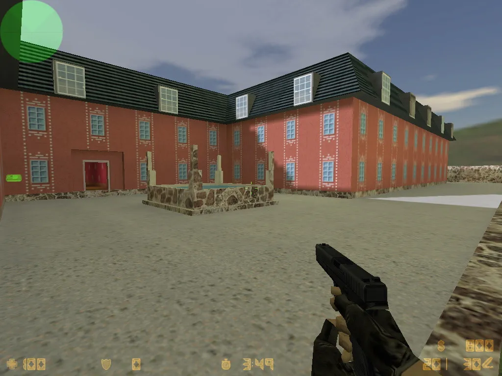 Скриншот  de_france карта для CS 1.6: баланс сторон, точки под CT/T, .nav для ботов, оптимизация по wpoly/epoly