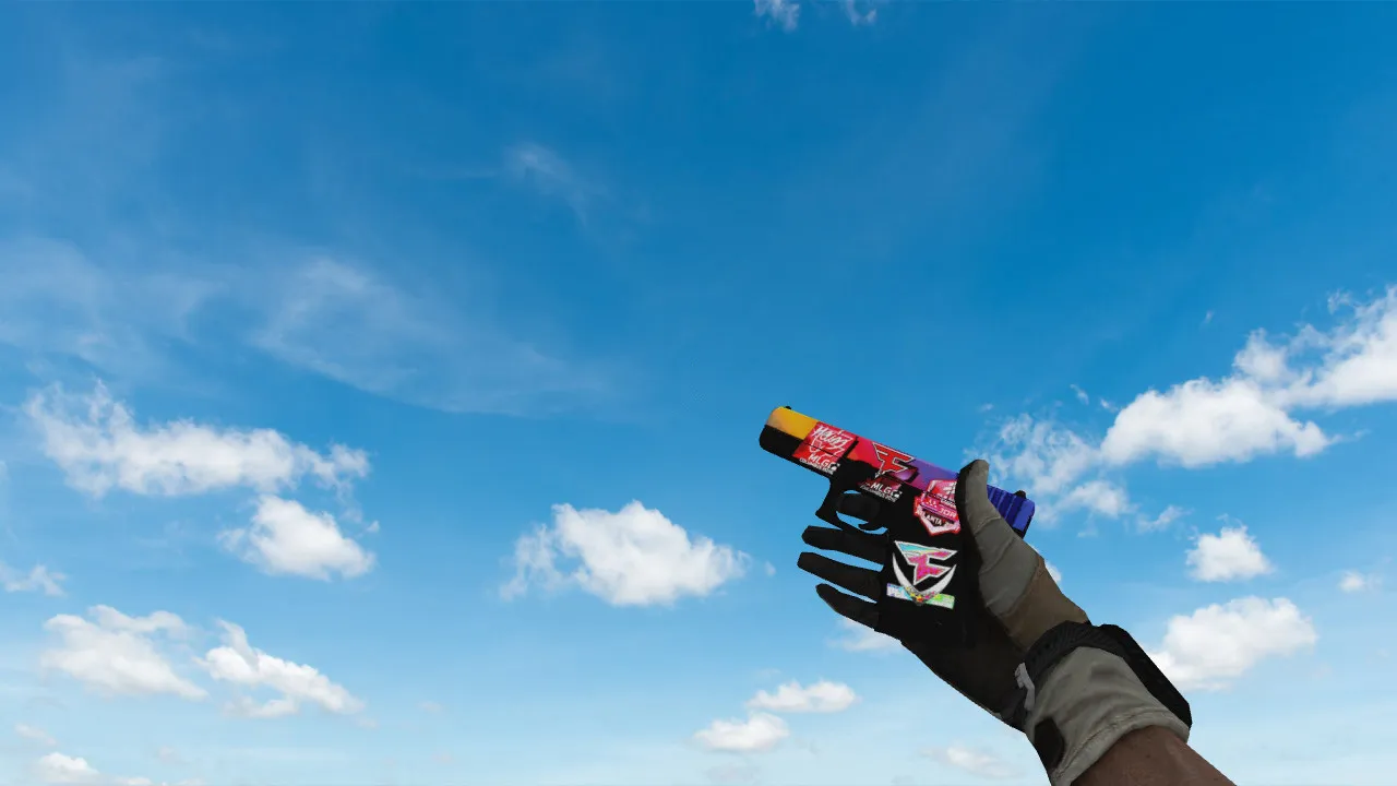 Скриншот  Пак моделей оружия «BasildoomHD» для CS 1.6: v_, p_, w_ модели, звуки, анимация осмотра и качество текстур