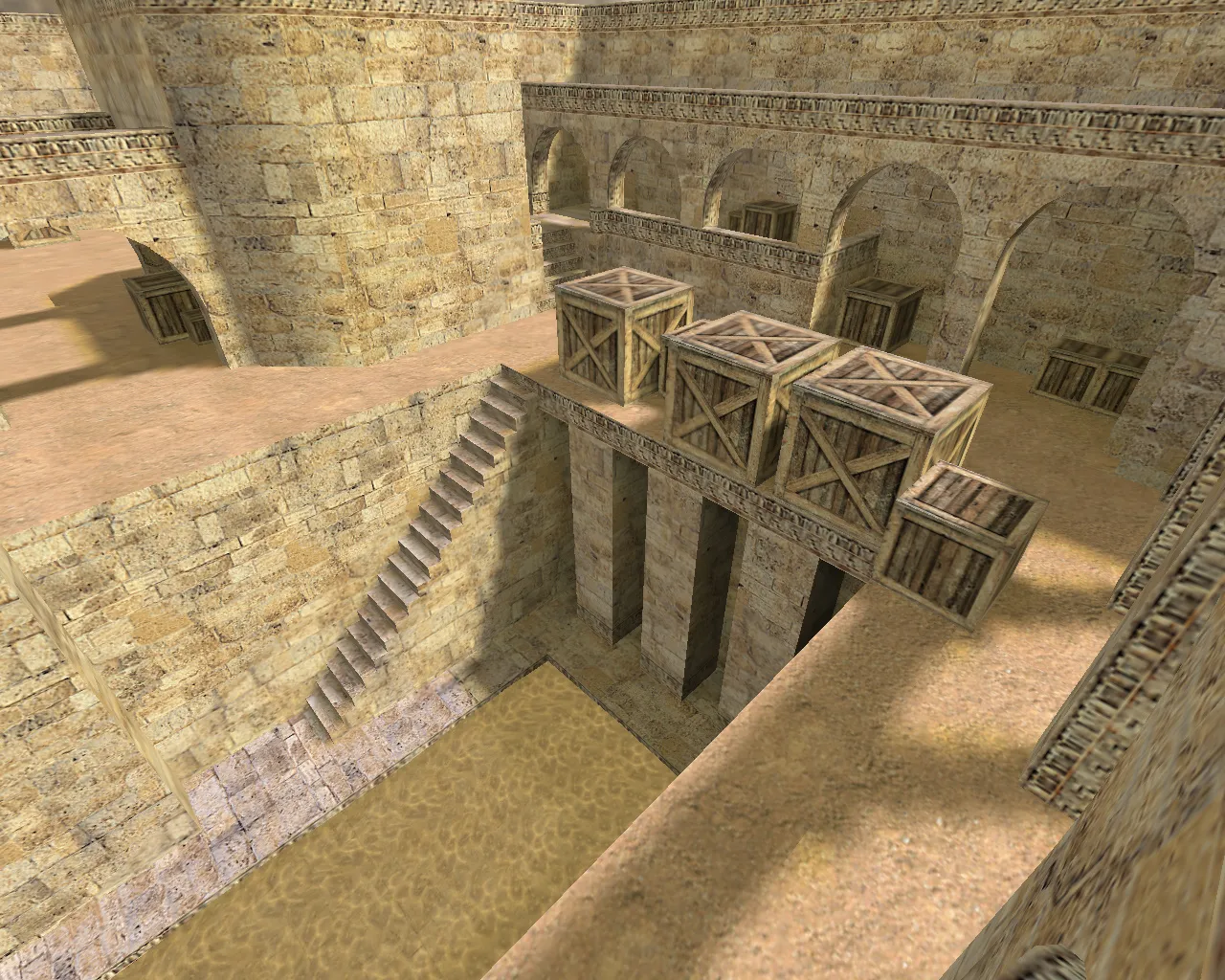 Скриншот Карта «de_dust2002» для CS 1.6