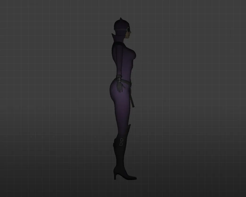 Скриншот Модель «Женщина-кошка» для CS 1.6 – Уникальный скин для игр и кино