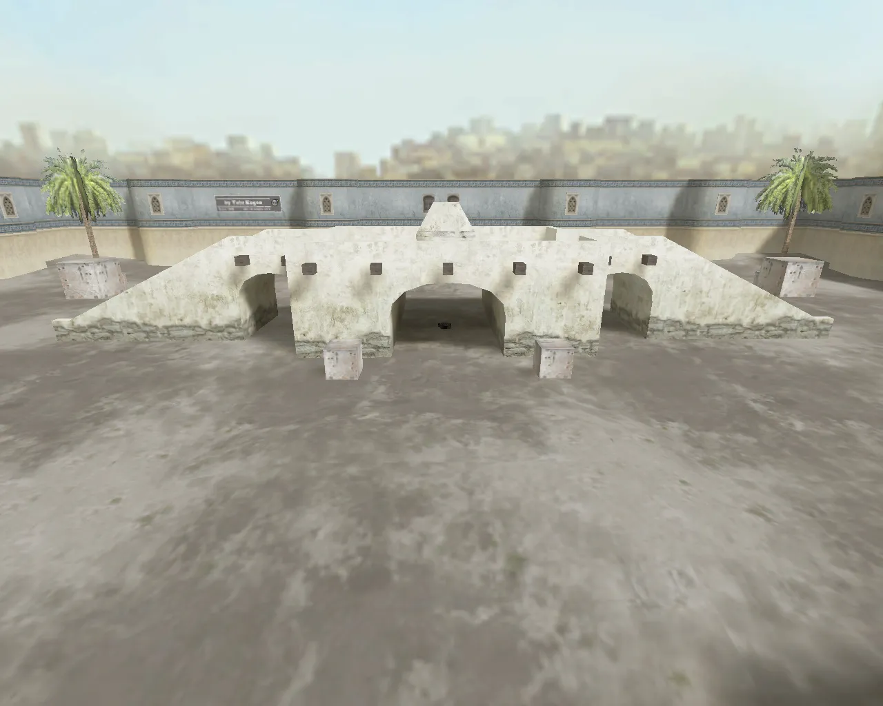 Скриншот  AWP карта css_india_go для CS 1.6: точки для снайпы, .nav для ботов и оптимизация