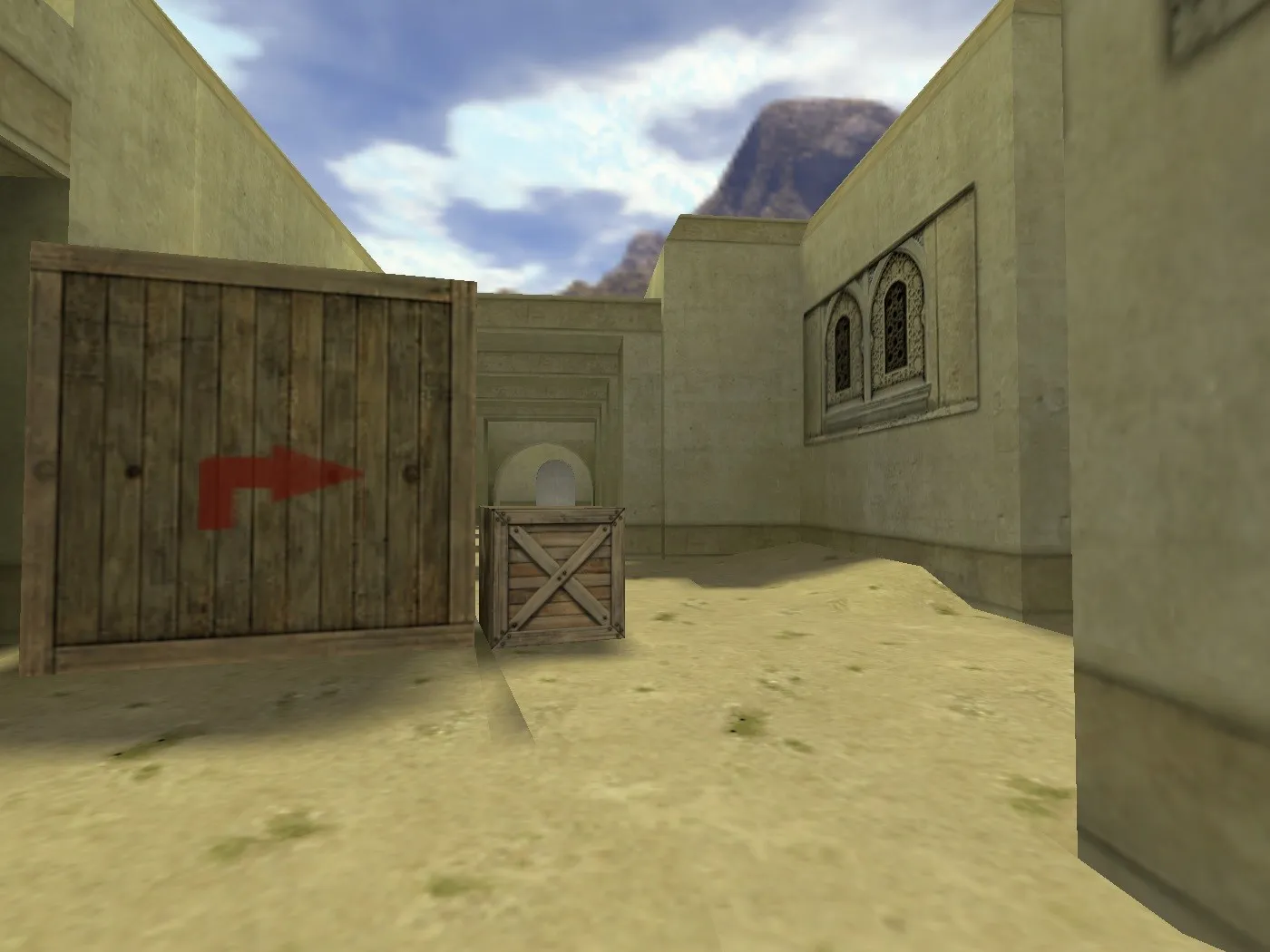 Скриншот  Карта de_seno_retextured для CS 1.6: Тактики и баланс